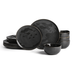 Stone Lain Mirella 12pc. Stoneware Dinnerware Set