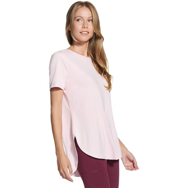 Womens Skechers GO DRI Swift Stripe Tunic Tee