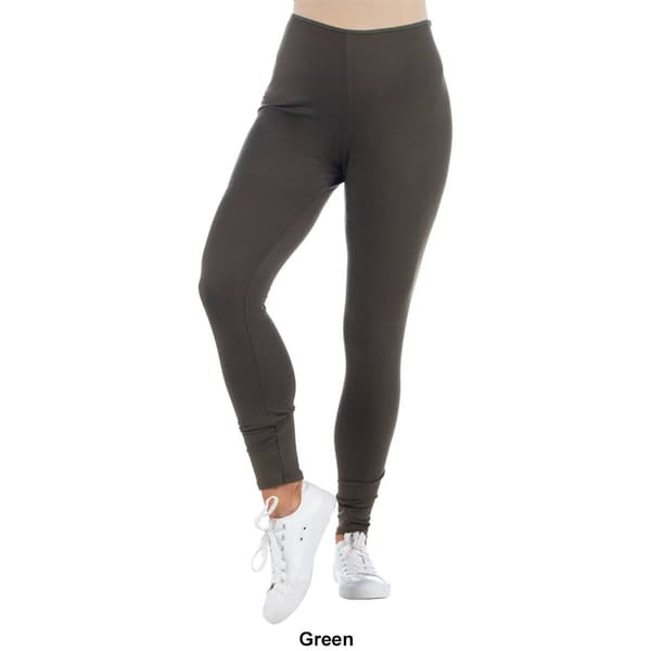 Plus Size 24/7 Comfort Apparel Ankle Stretch Maternity Leggings