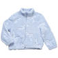 Girls (4-6x) Star Ride(R) Full Zip Sherpa Bow Embossed Jacket - image 1