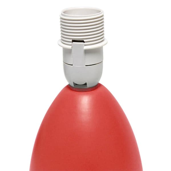 Creekwood Home Nauru 9.4in. Traditional Ceramic Oblong Table Lamp