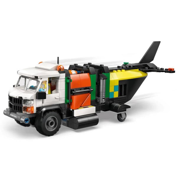 LEGO® City Airplane Service Truck & Hovercraft Building Kit