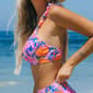 Womens Cupshe Floral Ruffle Bralette Bikini Swim Top - image 3