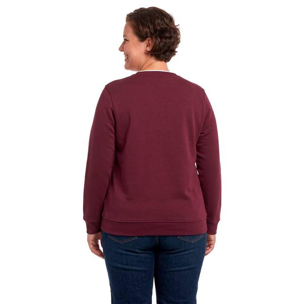 Plus Size Hasting & Smith Falling Leaves Fleece Sweatshirt