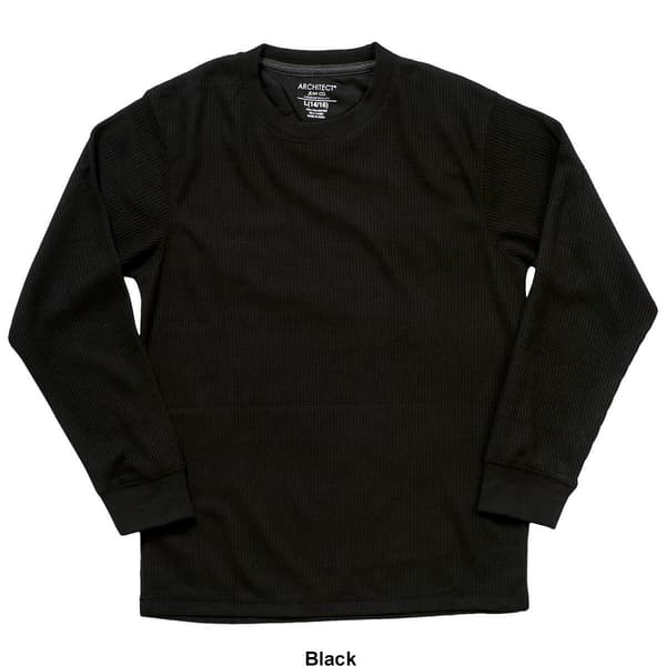 Boys (8-20) Architect® Solid Thermal Crew Neck T-Shirt