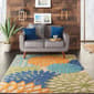 Nourison Aloha Rectangular Large Floral Area Rug - image 2