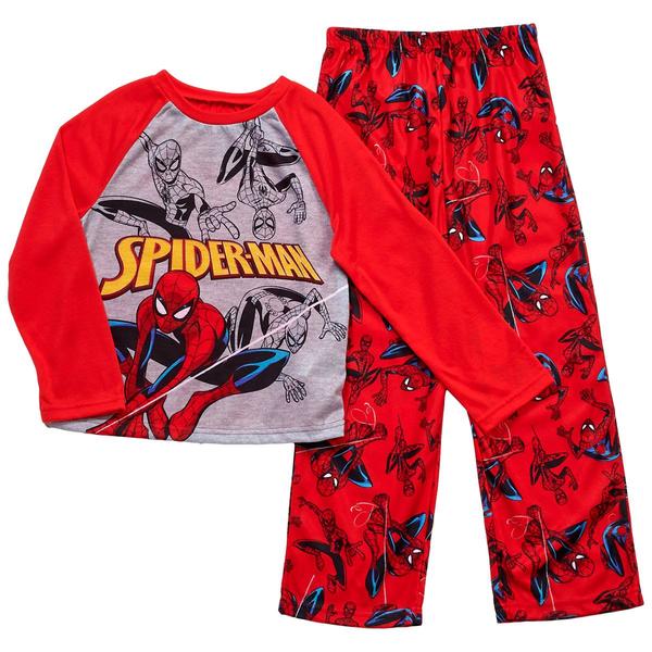 Boys (4-10) Marvel Spider-Man Spider Hero Pajama Set - image 