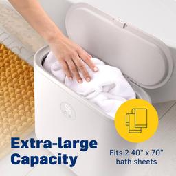LiveFine Large Bucket Style Towel Warmer w/ LED Display
