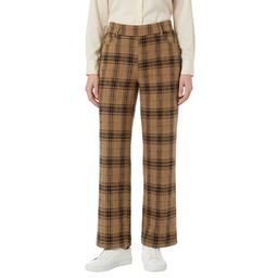 Womens Preswick & Moore(R) Pull On Double Knit Plaid Pants