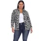 Plus Size White Mark Camo Denim Jacket - image 1