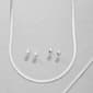 Design Collection Silver-Tone Necklace/Bracelet/Earring Set - image 1