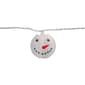 Northlight Seasonal 10ct. Snowman Paper Lantern Christmas Lights - image 4