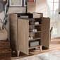Baxton Studio Fella Entryway Shoe Cabinet - image 2