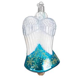 Old World Christmas Snowflake Angel Glass Ornament