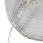 Lalia Home Smokey Grey Hammered Glass Jar/Linen Shade Table Lamp - image 2