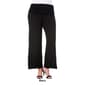 Plus Size 24/7 Comfort Apparel Fold Over Palazzo Pants - image 3