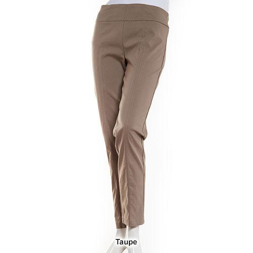 Womens Zac & Rachel Ultimate Fit Pull On Casual Pants