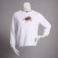 Plus Size Hasting & Smith Embroidered Floral Cluster Sweatshirt - image 1