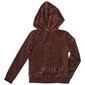 Girls (7-12) Juicy Couture Velour Juicy Hoodie & Flare Pants Set - image 2