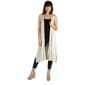 Womens 24/7 Comfort Apparel Long Side Slit Cardigan Shrug - image 1