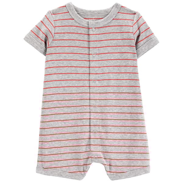 Baby Boy &#40;NB-24M&#41; Carters&#40;R&#41; Striped Crab Snap Up Romper