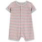 Baby Boy &#40;NB-24M&#41; Carters&#40;R&#41; Striped Crab Snap Up Romper - image 1