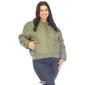 Plus Size White Mark Lightweight Diamond Quilted Puffer Jacket - image 9