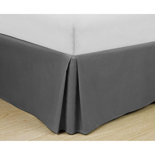 Swift Home Easy Fit Basic Pleated Bed Skirt - image 