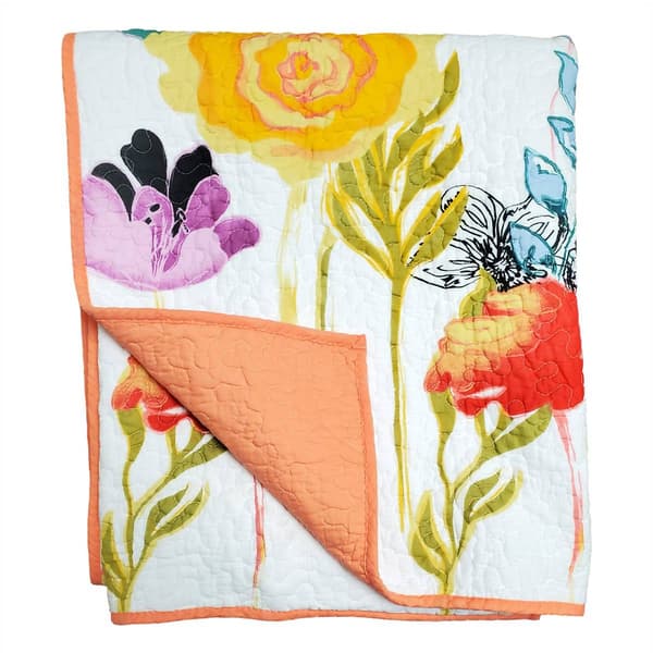 Greenland Home Fashions&#8482; Watercolor Dream Quilted Throw