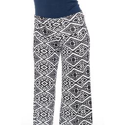 Womens White Mark Black Print Palazzo Pants