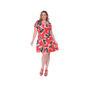 Plus Size White Mark Fit & Flare Dress - image 2