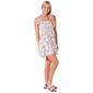 Juniors No Comment Cross Hatch Strap Smocked Bodice Sun Dress - image 4