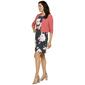 Petite Perceptions 2pc. 3/4 Sleeve Jacket Floral Placed Dress - image 5