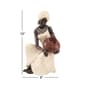 9th & Pike® Cream Polystone African Lady Sculpture - image 7