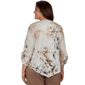 Plus Size Alfred Dunner Regent Street Tie Sleeve Floral Blouse - image 2