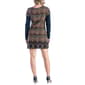 Womens 24/7 Comfort Apparel Long Sleeve Fall A-Line Dress - image 2
