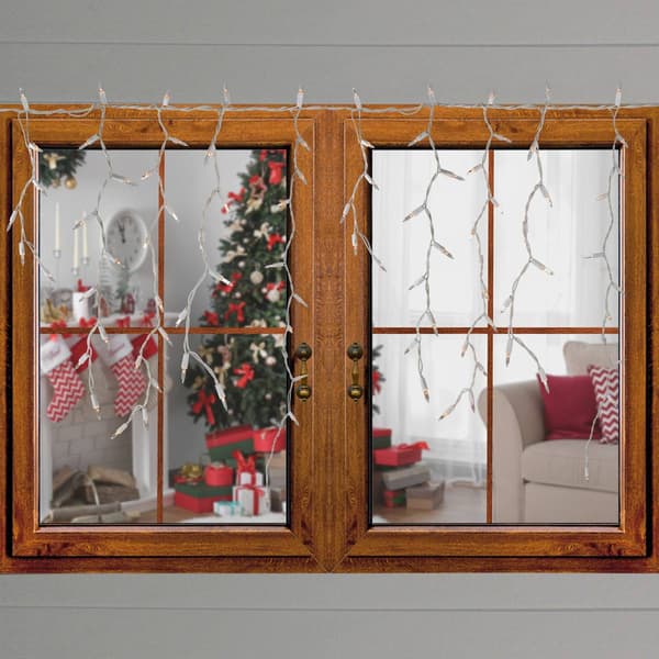 Northlight Seasonal 300ct. Clear Mini Icicle Christmas Lights