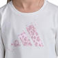 Girls (4-6x) adidas® Long Sleeve Leopard Logo Tee & Leggings Set - image 4