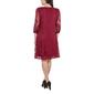 Womens NY Collection Lace 3/4 Sleeve Shift Dress - image 2
