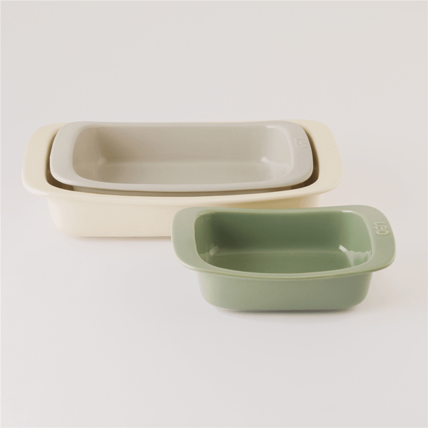 BergHOFF Balance Stone 3pc. Rectangular Baking Dish Set