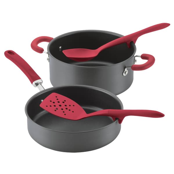 Rachael Ray 6pc. Lazy Tool Kitchen Utensils Set - Red