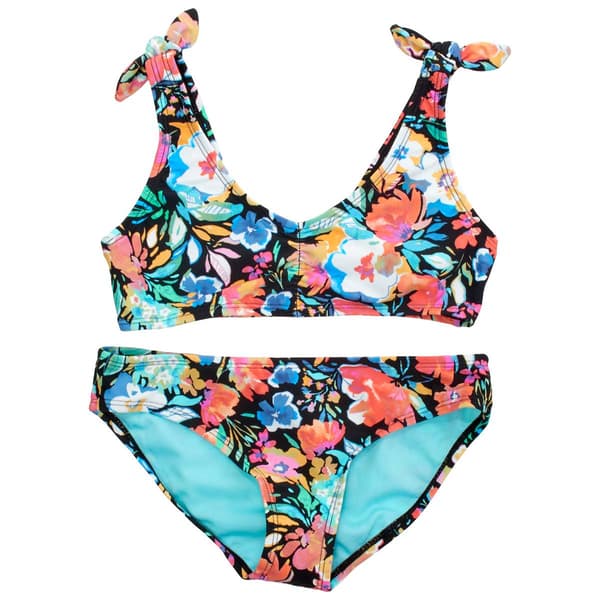 Girls (7-16) Raisins Playa Del Mara Bow Bikini Swim Set