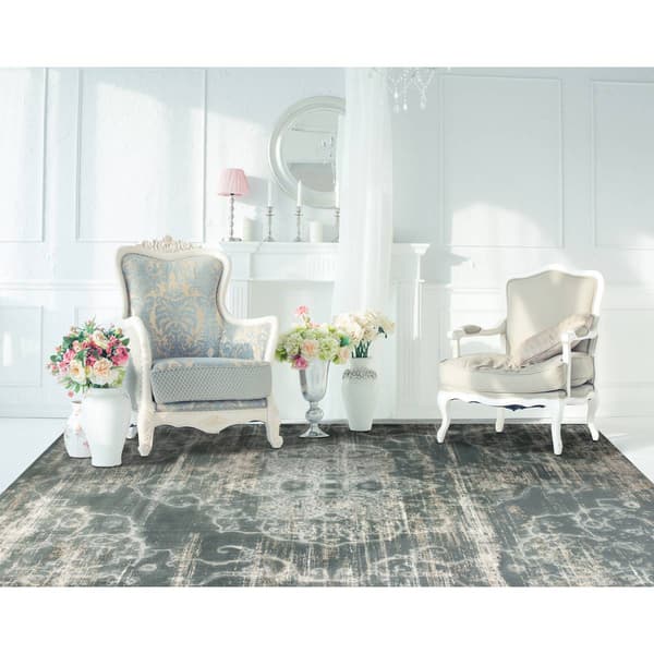 KAS Crete Slate Traditions 7ft. Runner