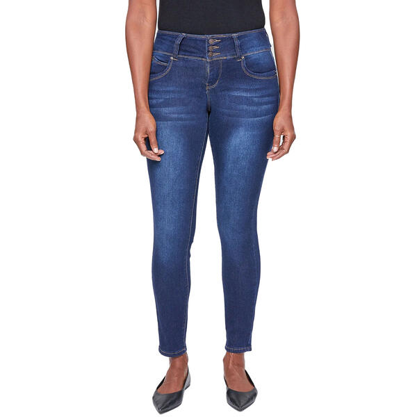 Womens Royalty Wanna Betta Butt Mid Rise Skinny Jeans - image 