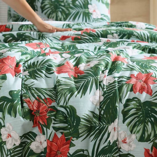 Tommy Bahama Festive Palms 3pc. Reversible Comforter Set