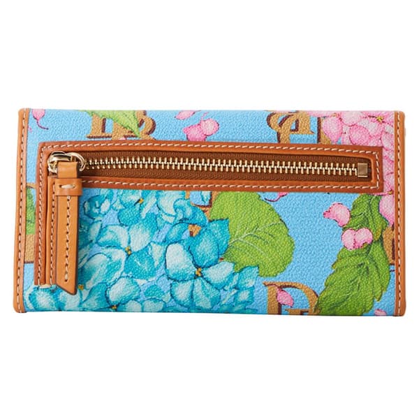 Dooney & Bourke Hydrangea Monogram Continental Clutch