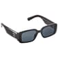 Womens Roxy Bold Angular Rectangle w/Wide Temple Sunglasses - image 1