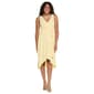 Womens Connected Apparel Sleeveless Solid Tulip Hem Wrap Dress - image 1