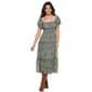 Juniors Trixxi Shadow Garden Off The Shoulder Midi Dress - image 1