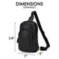ELLE Roamer Vegan Leather Chic Crossbody Bag - image 9
